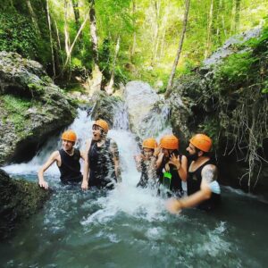 Escursione di River trekking, Papasidero, fiume Lao